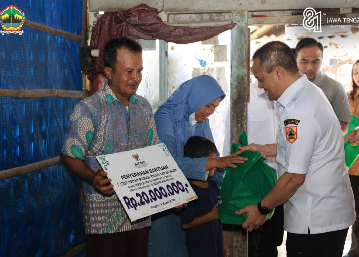 Hari Jadi Ke-81 Jateng: Masif Perbaiki Rumah, Bangkitkan Ekonomi Penghuni yang Lemah