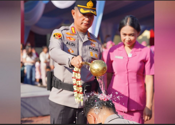 Ratusan Personel Naik Pangkat, Kapolresta Bandung Minta Anggota Jadi Teladan dan Jaga Nama Polri