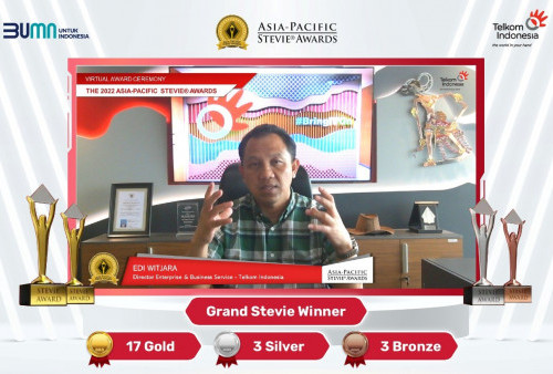 Telkom Kembali Raih The Grand Stevie Award for Organization of The Year