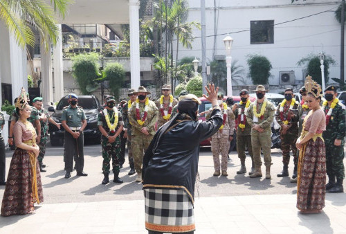 Perwira Siswa Seskoad dari 10 Negara Sahabat Kunjungi Kota Bogor