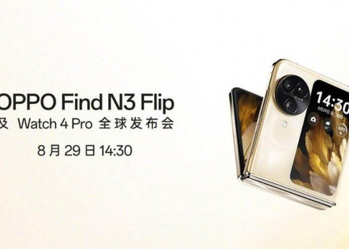 Rilis? Oppo Find N3 Flip, Handphone Lipat dengan Prosesor Canggih dan Kamera 50MP, Harganya?