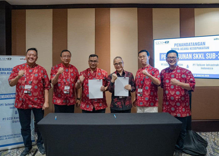 InfraNexia dan CCSI-KD Kembangkan SKKL SUB-2, Dorong Kesiapan Infrastruktur Hadapi Pertumbuhan Trafik Data
