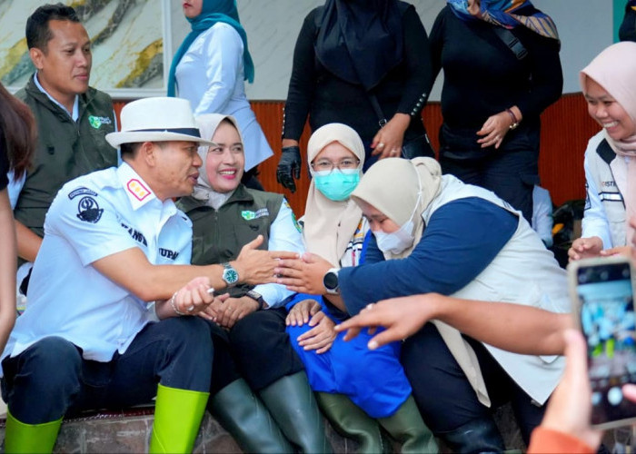 KDS Pantau Banjir Rancaekek, Pastikan Warga Terdampak Terlayani dengan Baik