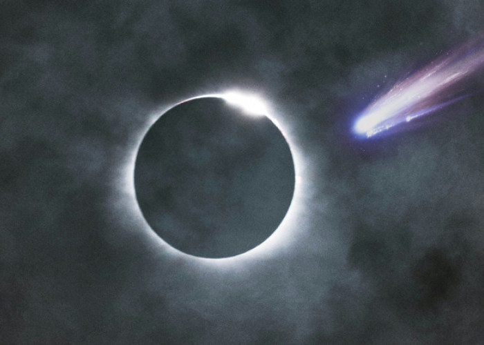 Komet Setan Akan Muncul Saat Gerhana Matahari Total Pada 8 April 2024