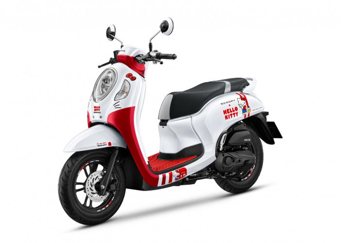 Spesifikasi Honda Scoopy Hello Kitty Edition yang Dijual Terbatas di Thailand, Desainnya Imut dan Sporty