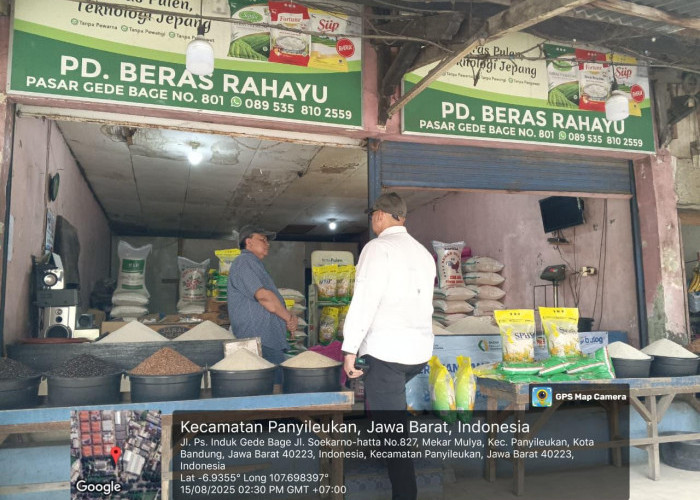Bulog Bandung Gelontorkan Beras SPHP, Harga Beras Medium di Kota Bandung Mulai Terkendali