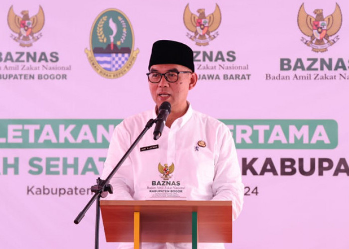 Letakan Batu Pertama, Baznas dan Pemkab Bogor Bangun Rumah Sehat Gratis untuk Masyarakat