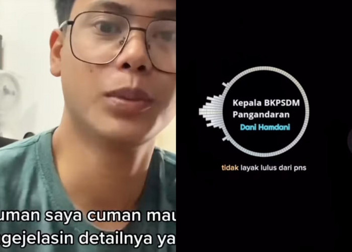 Husein Guru Muda di Pangandaran Menangis Saat Pemkab Pangandaran Tuding Soal Kejiwaannya yang Tidak Layak