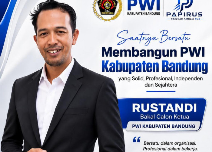 Rustandi Daftar Sebagai Bacalon Ketua PWI Kabupaten Bandung Periode 2026–2029, Ini Harapannya
