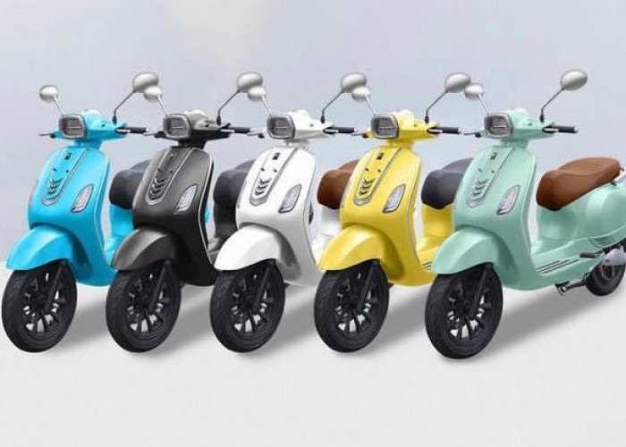 Spesifikasi Motor Listrik Smoot Zuzu, Desain Mirip Vespa, Harga Jauh Lebih Murah!