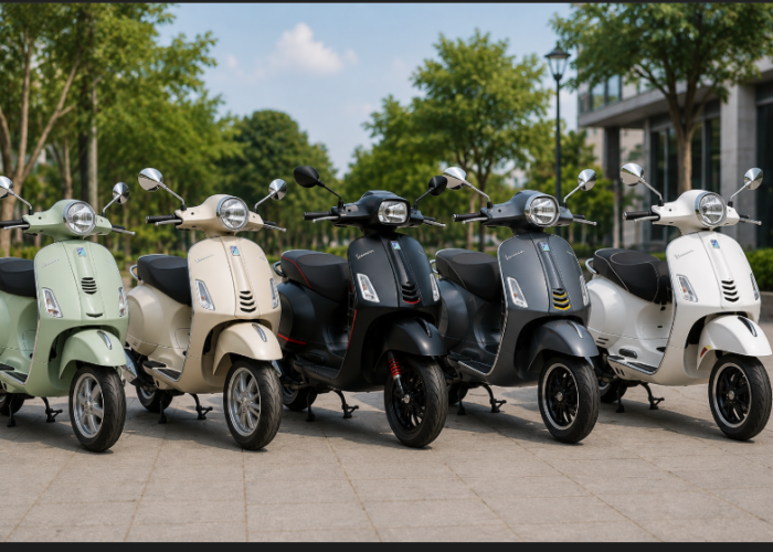 5 Motor Vespa Terbaik untuk Pemula yang Baru Belajar Naik Scooter
