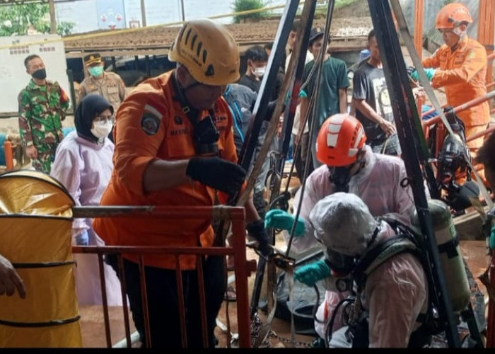 Tiga Pekerja PT Adira Semesta Industri Tewas Tenggelam di Sumur Limbah, Tim SAR Bandung Evakuasi Korban 