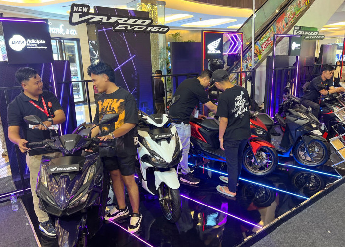Regional Public Exhibition New Honda Vario Evo 160 Meriahkan Trans Studio Mall Bandung