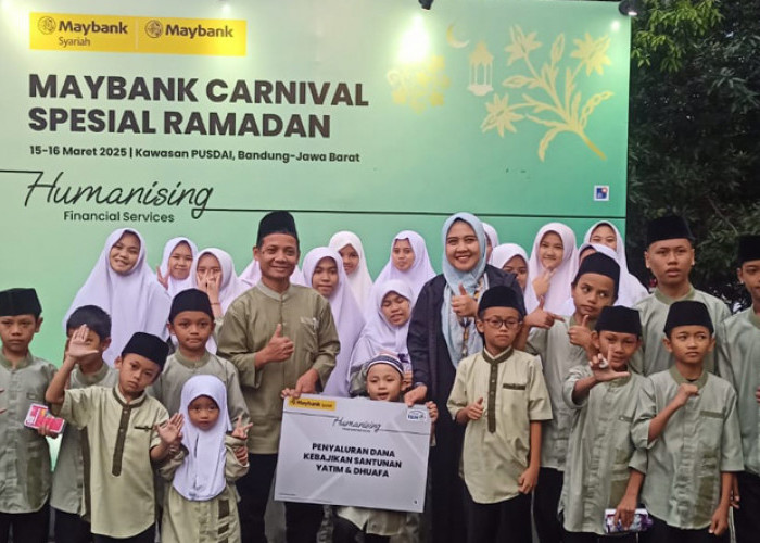 Maybank Indonesia Beri Santunan Melalui Rumah Yatim Demi Wujudkan Kebaikan Bersama