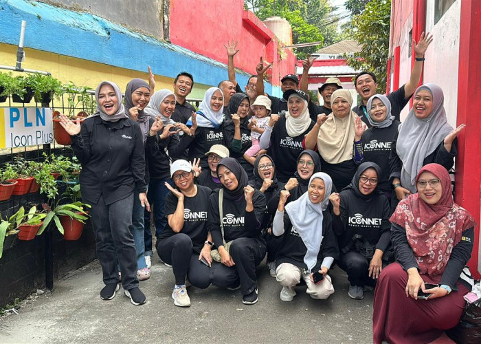 PLN Icon Plus Regional Jawa Barat Wujudkan Pemukiman Berkelanjutan Lewat Program Vertical Garden