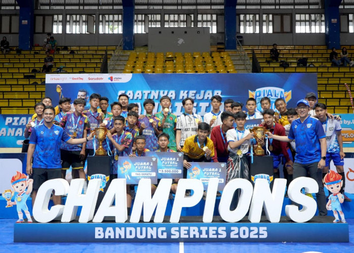 SMA Negeri 21 Bandung Raih Juara Piala by.U Bandung Series, Buka Gerbang Menuju Karier Futsal Profesional
