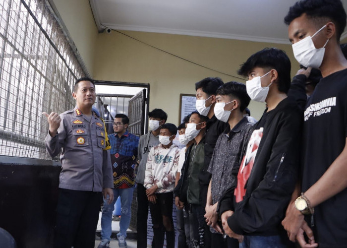 Konvoi Ugal-ugalan, 17 Pemuda Diamankan Polresta Bandung