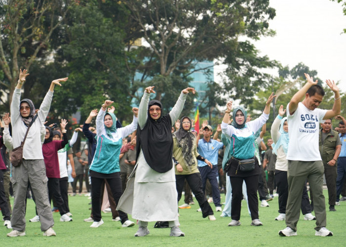 Olahraga Bersama FORKOPIMDA dan Pemkab Bandung Semarakkan Hari K3 Sedunia 2026