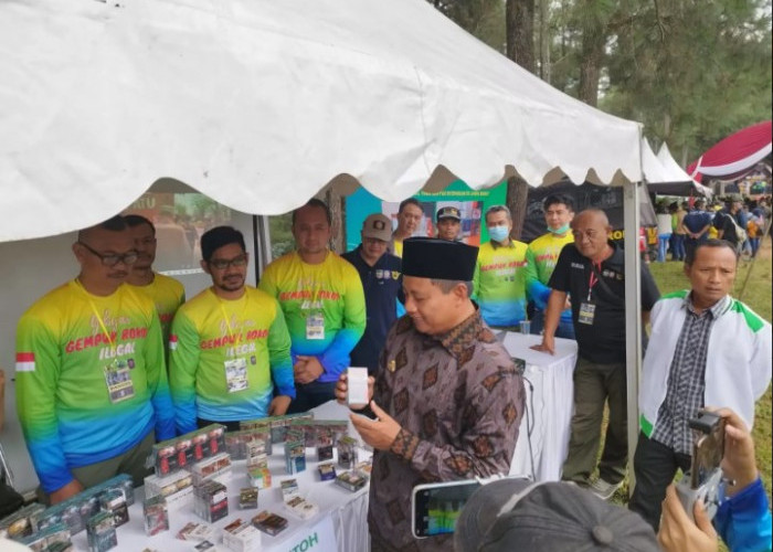 Jabar Gempur Rokok Ilegal, Berbahaya Bagi Pendapatan Ekonomi Negara