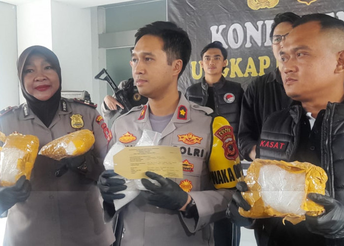 Satnarkoba Polres Bogor Amankan Dua Pengedar Narkoba dengan Barang Bukti 6,9 Kg Sabu