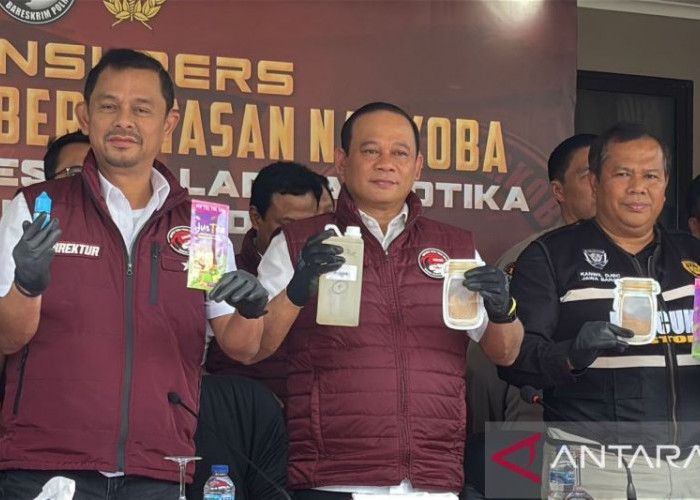 Bareskrim Polri Ungkap Laboratorium Narkotika di Bandung