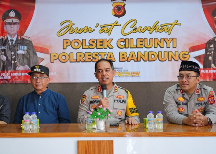 Gelar Jumat Curhat, Polresta Bandung Terima Keluhan Warga Soal Knalpot Brong Hingga Kasus Tindak Pidana 