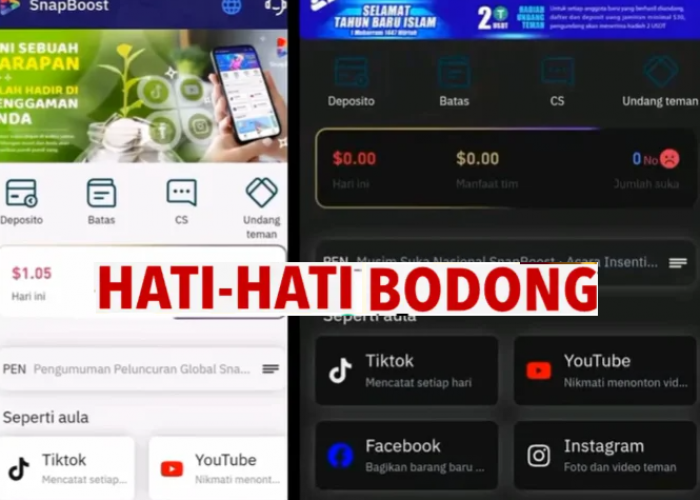  Masih Percaya Aplikasi SnapBoost? Ini Fakta Terbarunya