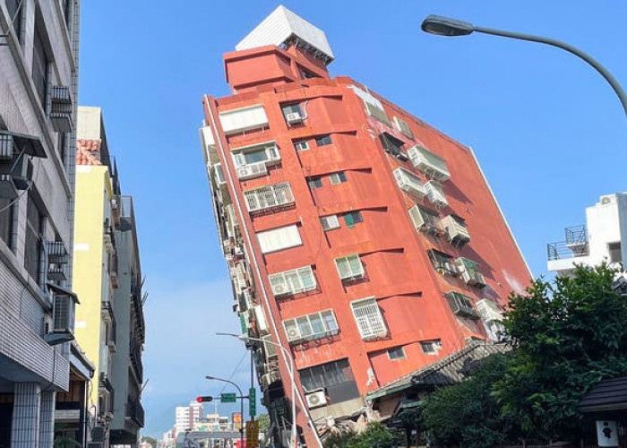 25 Gempa Susulan Guncang Taiwan Hari Ini