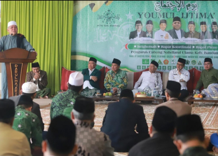 PCNU Kabupaten Bandung Siap Kawal Cabup Petahana Kang DS Sampai Dua Periode