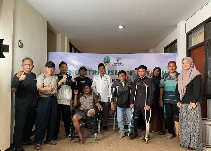 BAZNAS Jabar Salurkan 27 Bantuan Kaki dan Tangan Palsu untuk Penyandang Disabilitas