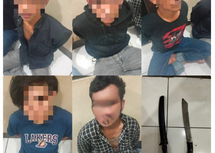 Polisi Ringkus Komplotan Begal Sadis Terhadap WNA di Solokan Jeruk, Sita 2 Bilah Golok