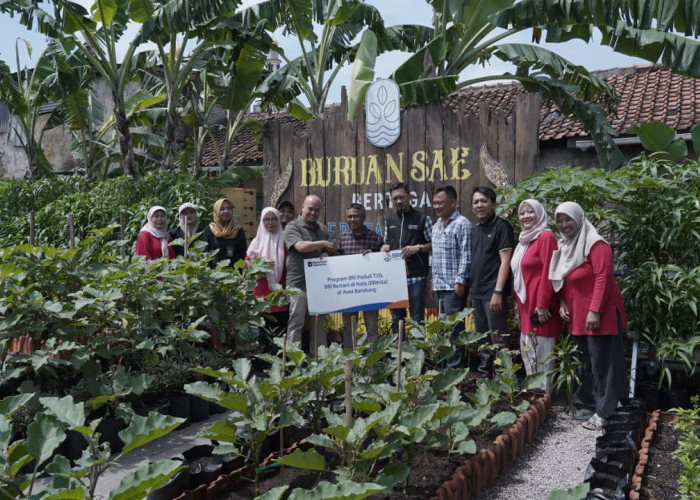  Program BRI Peduli TJSL Dukung Urban Farming melalui BRInita di Bandung