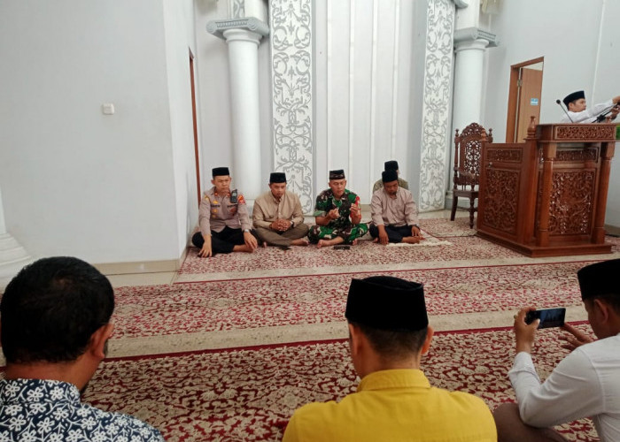 Ciptakan Kamtibmas Wilayah, Forkopimcam Ciparay Gelar Shalat Ghoib dan Do'a Bersama