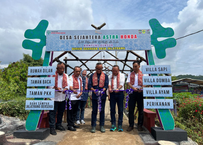Yayasan AHM Kembangkan Desa Sejahtera Astra Honda di Ciamis