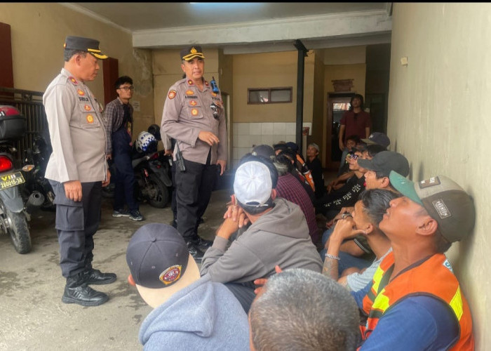 Tertibkan Premanisme dan Parkir Liar di Banjaran, Polresta Bandung Amankan 25 Orang