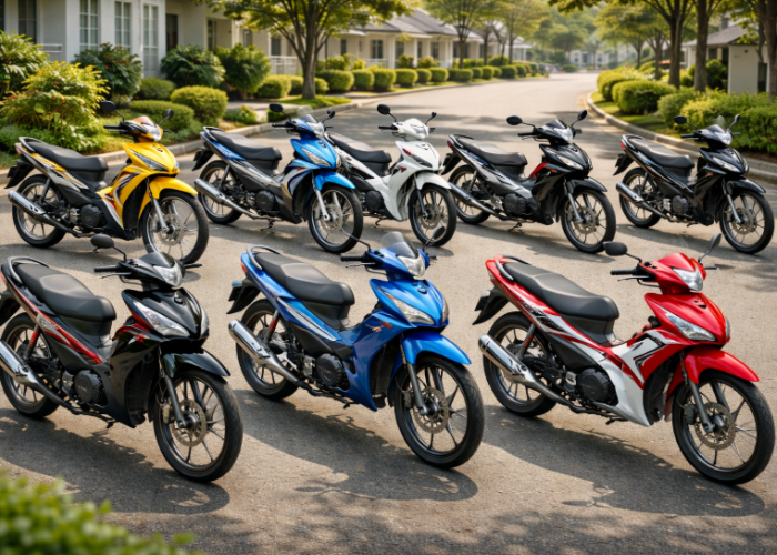 11 Rekomendasi Motor Bebek 125cc Terbaik untuk Harian, Irit dan Tangguh