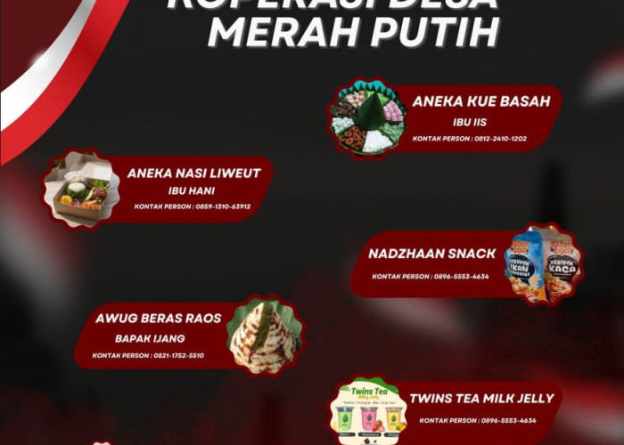 Koperasi Merah Putih Desa Nanjung Mekar Perkenalkan Produk UMKM Lokal, dari Liwet hingga Snack Rumahan