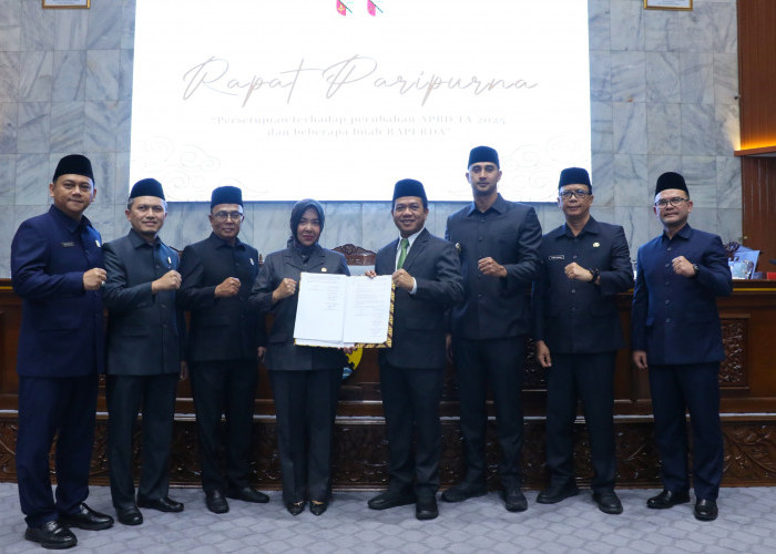 DPRD Setujui APBD Perubahan 2025 dan RPJMD 2025-2029, Ketua DPRD : Berdampak Nyata Bagi Kesejahteraan Masyarak