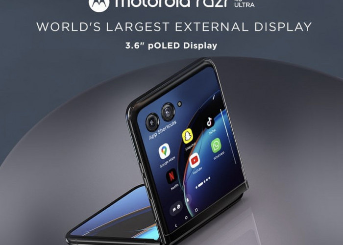 Bukan Samsung Z Flip 5! Tapi Motorola Razr 40 Ultra, Ponsel Lipat Terkeren di Tahun Ini! Harganya?