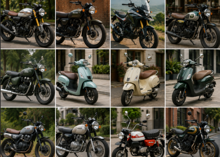 12 Motor Retro Modern yang Banyak Diminati Anak Muda