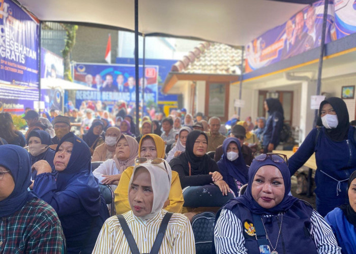 DPW Partai NasDem Jabar Gelar Cek Kesehatan Gratis Jelang Puncak HUT ke-14