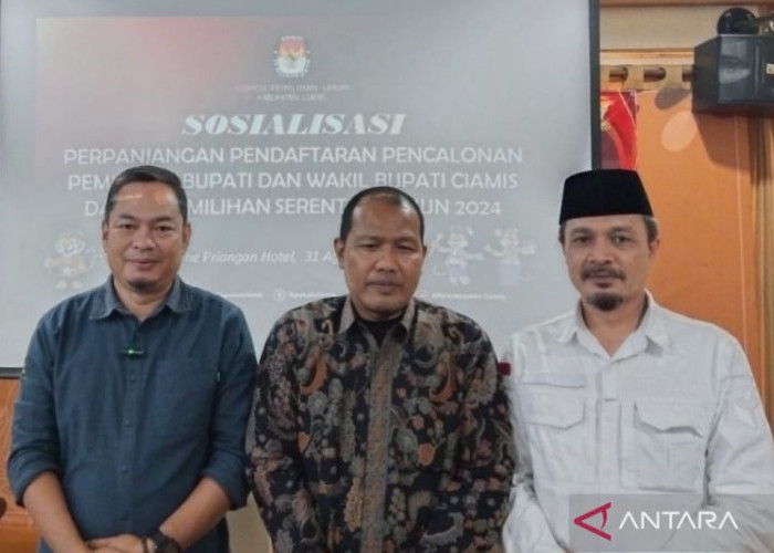 KPU Ciamis Perpanjang Masa Pendaftaran Bakal Calon Peserta Pilkada 2024