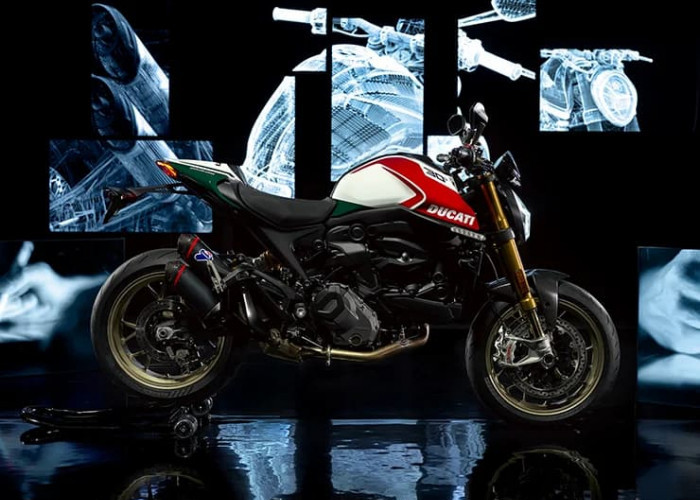 Detail Ducati Monster 30th Anniversary: Lebih Ringan & Lincah, Diproduksi 500 Unit Saja di Dunia!