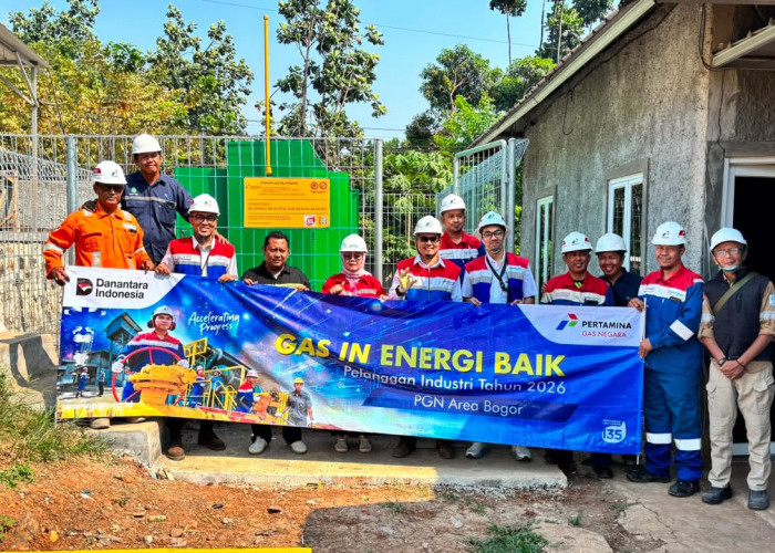 PGN Area Bogor Pasok Gas Bumi ke Produsen Aspal, Dukung Industri Ramah Lingkungan
