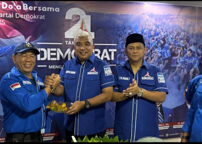 HUT Ke-24, Demokrat Kabupaten Bandung Berbagi dan Perkuat Komitmen Partai 