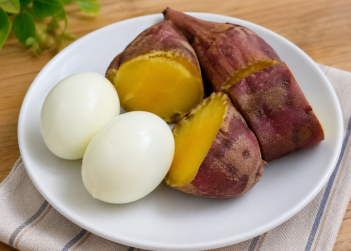 7 Manfaat Rutin Sarapan Ubi dan Telur Rebus, Bikin Tubuh Lebih Sehat Setiap Hari