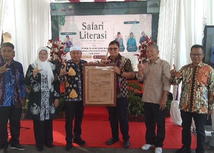 Dorong Budaya Baca, Safari Literasi Sumedang Libatkan Kolaborasi Pentahelix