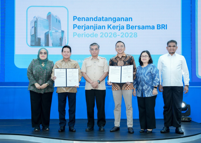 BRI dan Serikat Pekerja BRI Tandatangani PKB 2026-2028, Perkuat Hubungan Industrial Harmonis dan Berkelanjutan
