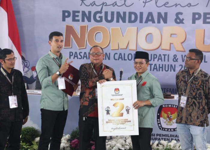 Dapat Nomor Urut 2 di Pilbup Bandung, Dadang Supriatna Artikan Pertanda Dua Periode