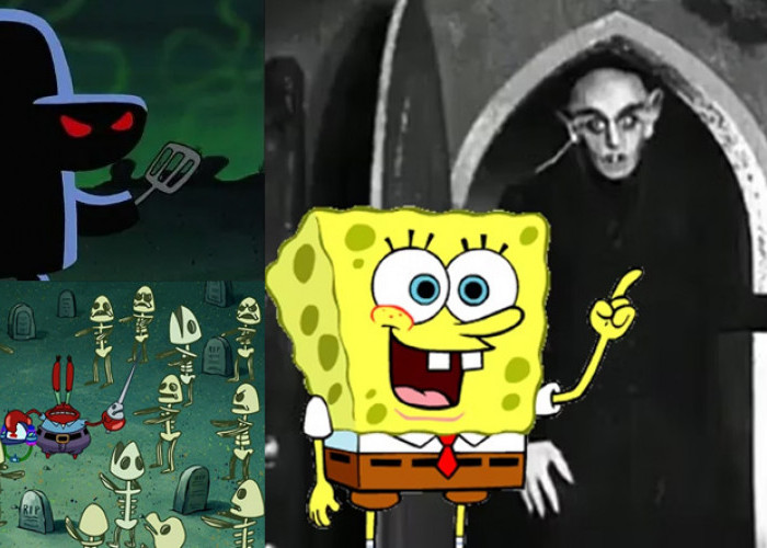 5 Karakter Hantu di Serial Kartun SpongeBob SquarePants, Mana yang Paling Seram?